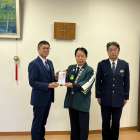 川俣町交通安全協会に寄付を行いました